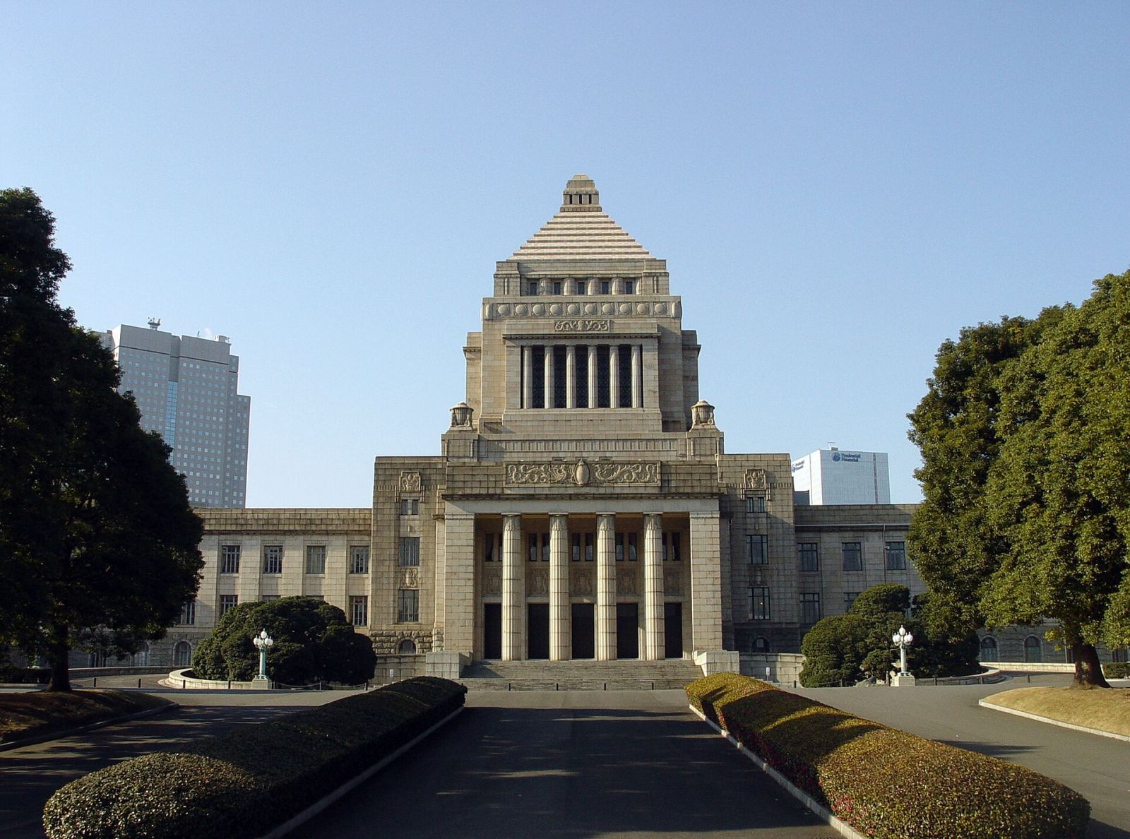 Japan National Diet Building exterior — symbol of the House of Representatives